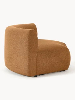Modulo De Esquina Redondo En Tejido Boucle Sofa Sofia