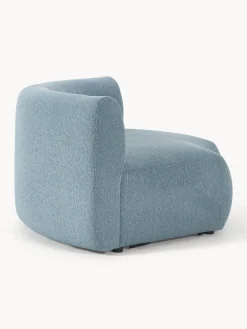 Modulo De Esquina Redondo En Tejido Boucle Sofa Sofia