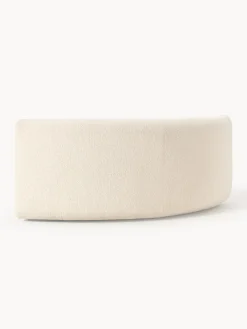 Modulo De Esquina Redondo En Tejido Boucle Sofa Sofia