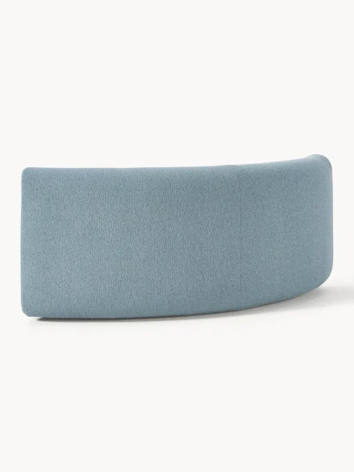 Modulo De Esquina Redondo En Tejido Boucle Sofa Sofia