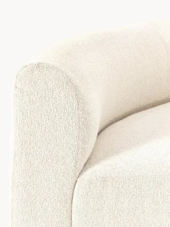 Modulo De Esquina Redondo En Tejido Boucle Sofa Sofia
