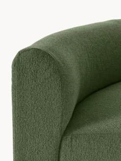 Modulo De Esquina Redondo En Tejido Boucle Sofa Sofia