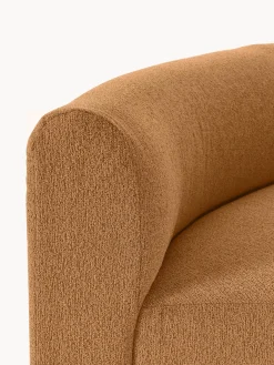 Modulo De Esquina Redondo En Tejido Boucle Sofa Sofia