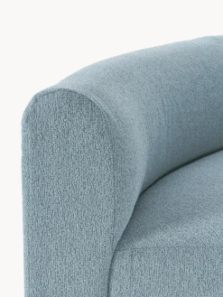 Modulo De Esquina Redondo En Tejido Boucle Sofa Sofia