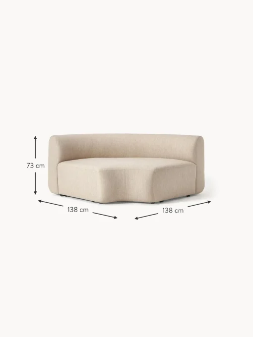 Modulo De Esquina Redondo Sofa Sofia