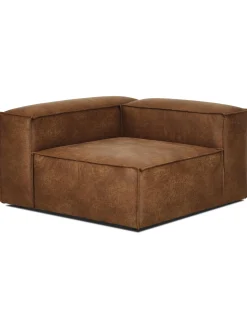 Modulo De Esquina Sofa De Cuero Reciclado Lennon