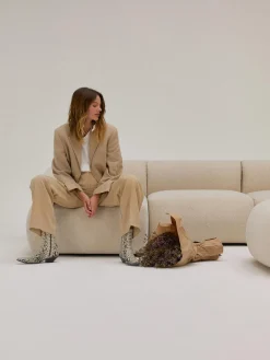 Modulo Divan En Tejido Boucle Sofa Sofia