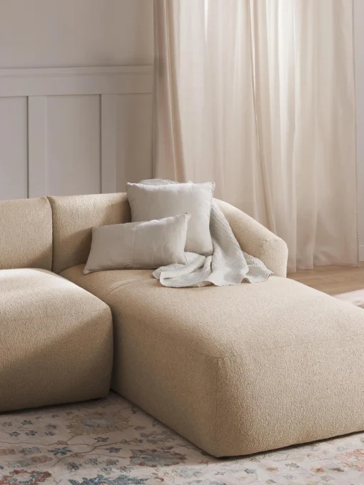 Modulo Divan En Tejido Boucle Sofa Sofia