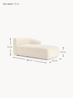 Modulo Divan En Tejido Boucle Sofa Sofia