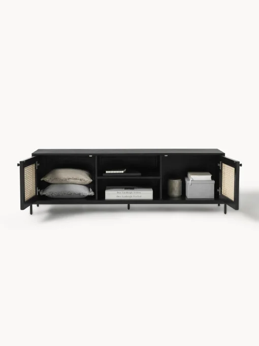 Mueble De Tv Con Tejido Vienes Vienna