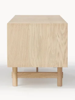Mueble Tv Con Puertas De Roble Diana