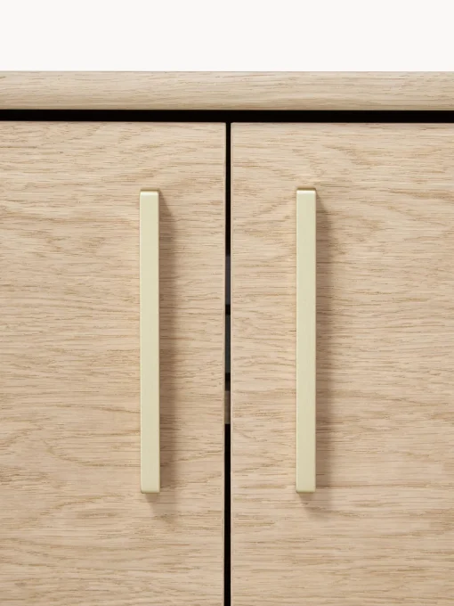 Mueble Tv Con Puertas De Roble Diana