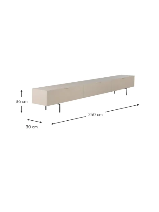 Mueble Tv De Madera Tave