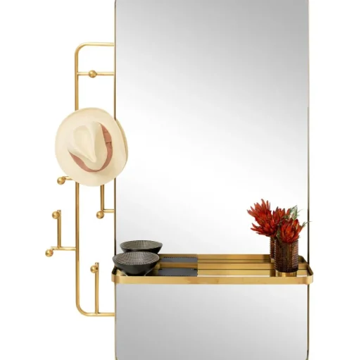 Perchero De Pared Con Espejo Tristan