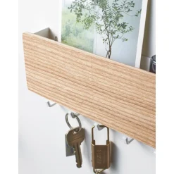 Perchero De Pared Con Parte Trasera Magnetica Rin