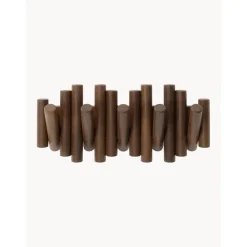 Perchero De Pared De Madera De Pino Picket