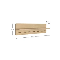 Perchero De Pared De Madera Space