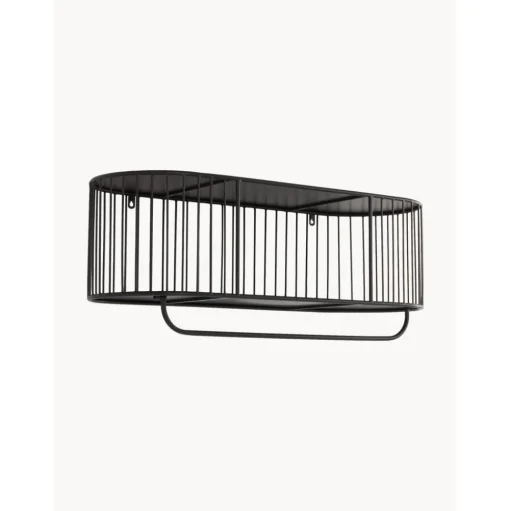 Perchero De Pared De Metal Con Estante London