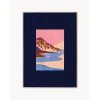 Poster Orange Landscape