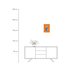Poster Orange Landscape