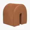 Puf De Piel Curved