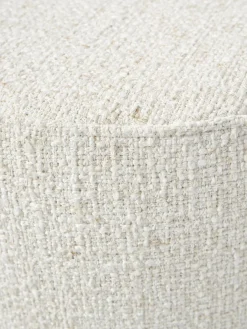 Puf De Tejido Boucle Orchid