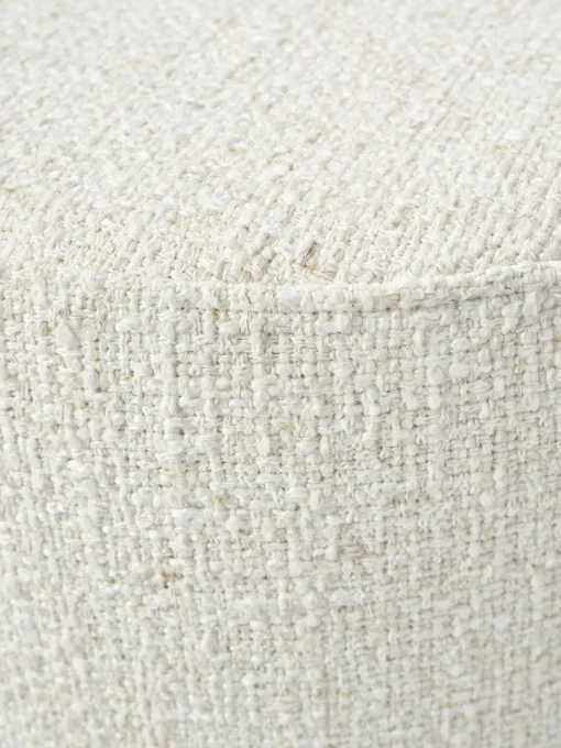 Puf De Tejido Boucle Orchid