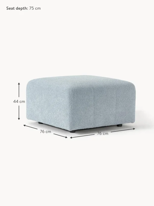 Reposapies Puf Boucle Lena
