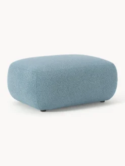 Reposapies Puf En Tejido Boucle Sofia