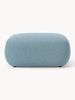 Reposapies Puf En Tejido Boucle Sofia