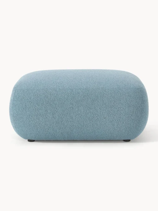 Reposapies Puf En Tejido Boucle Sofia