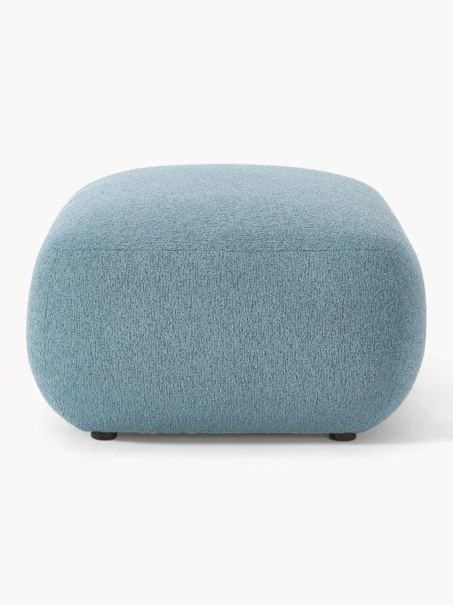 Reposapies Puf En Tejido Boucle Sofia