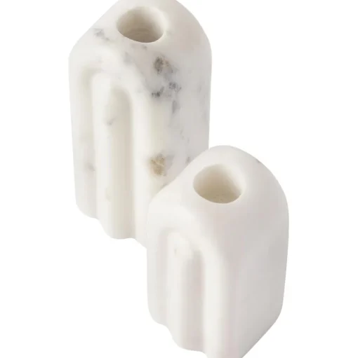Set De Candelabros De Marmol Malie, 2 Uds.
