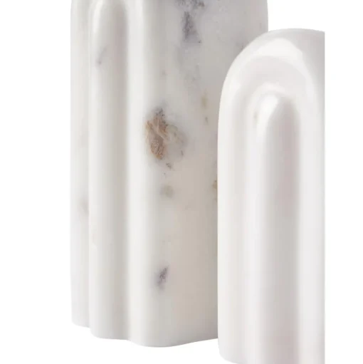 Set De Candelabros De Marmol Malie, 2 Uds.