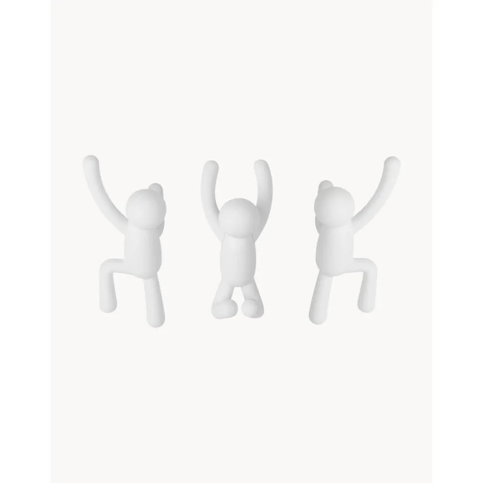 Set De Colgadores De Diseno Buddy, 3 Uds.
