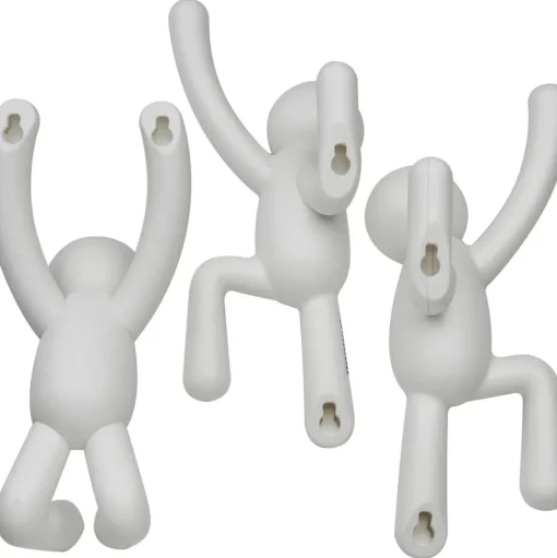 Set De Colgadores De Diseno Buddy, 3 Uds.