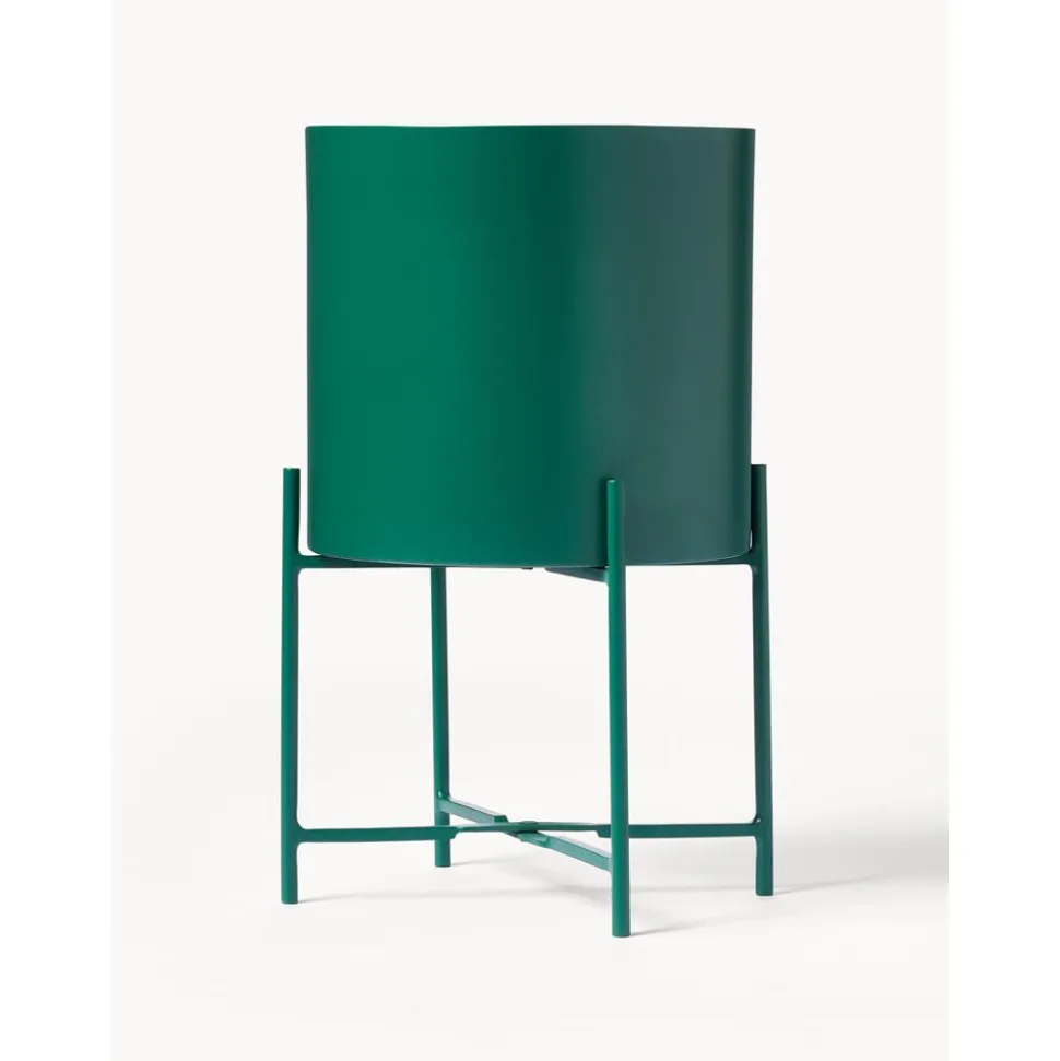 Set De Maceteros De Metal Mina, 2 Uds.