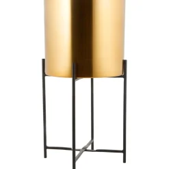 Set De Maceteros De Metal Mina, 2 Uds.