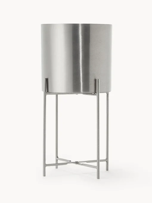 Set De Maceteros De Metal Mina, 2 Uds.