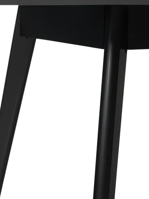 Set De Mesa De Comedor Con Sillas Tapizadadas Yumi, 3 Pzas.