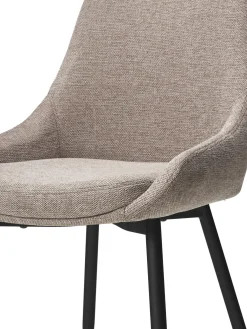 Set De Mesa De Comedor Con Sillas Tapizadadas Yumi, 3 Pzas.