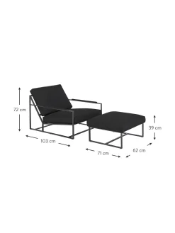 Set Lounge Andy, 2 Pzas.