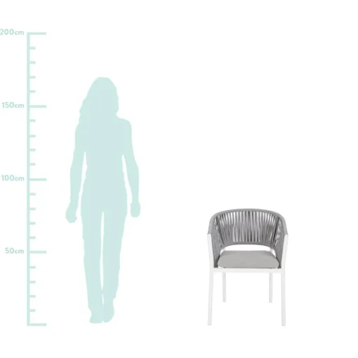 Silla Apilable Para Exterior Florencia