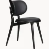 Silla Artesanal De Cuero Y Madera Rocker