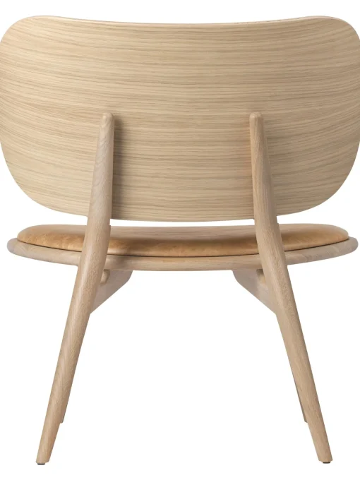 Silla Artesanal De Cuero Y Madera Rocker