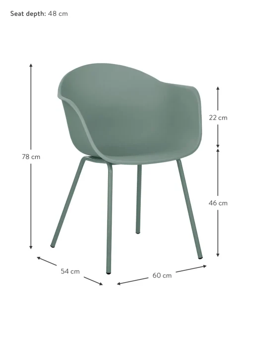 Silla Con Reposabrazos Claire