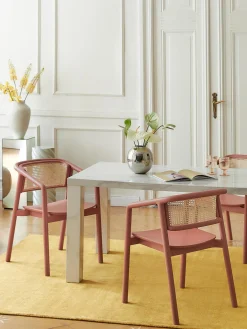 Silla Con Reposabrazos Con Tejido Vienes Gali