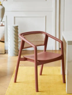 Silla Con Reposabrazos Con Tejido Vienes Gali