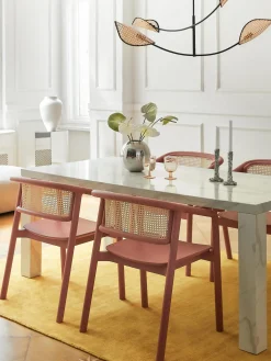 Silla Con Reposabrazos Con Tejido Vienes Gali