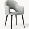 Silla Con Reposabrazos De Terciopelo Rachel